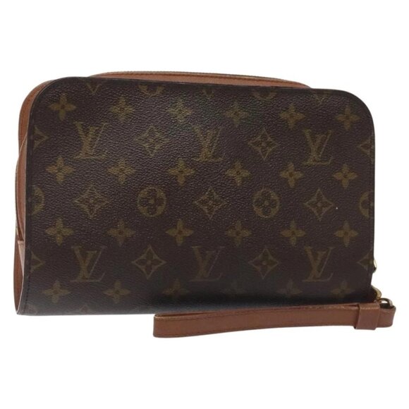 LOUIS VUITTON Monogram Orsay Clutch Bag M51790 LV Auth bs27579 - Picture 1 of 16
